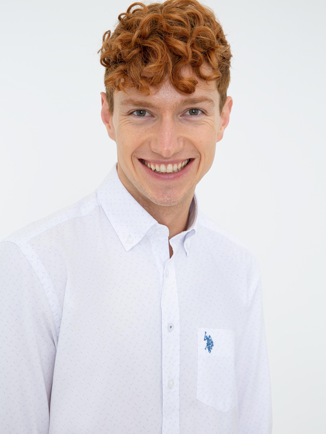 Рубашка повседневная US Polo модель G081GL004.000.1273414.VR013 Фото