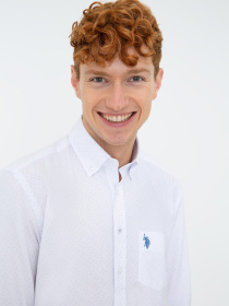 Рубашка повседневная US Polo модель G081GL004.000.1273414.VR013 Фото