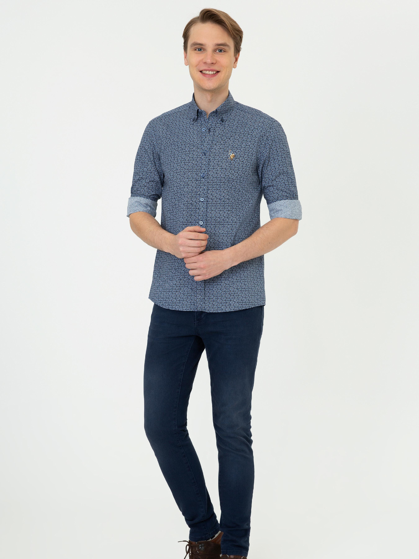 Сорочка повсякденна US Polo модель G081GL004.000.1271040.VR033 Фото