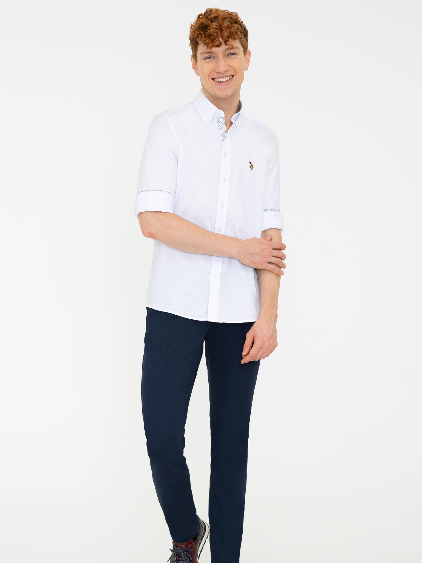 Рубашка US Polo модель G081GL004.000.1273399.VR013 Фото