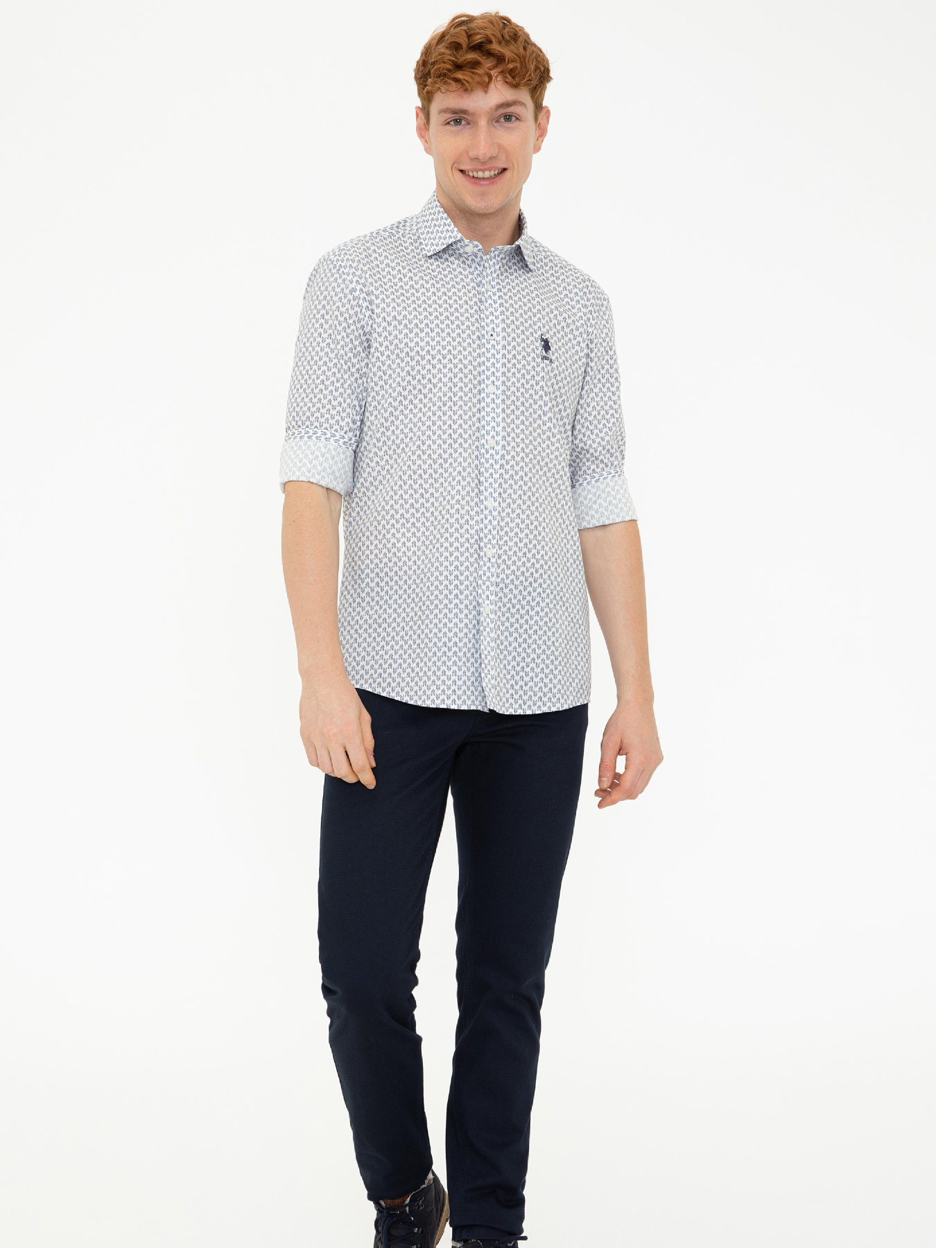 Рубашка US Polo модель G081GL004.000.1273548.VR019 Фото