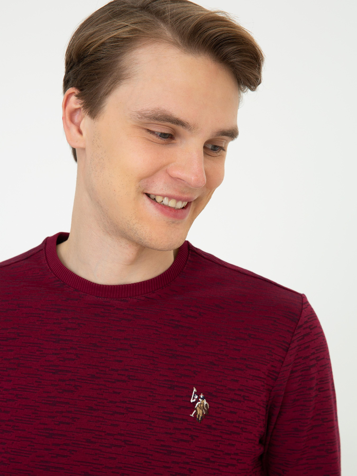 Джемпер US Polo модель G081GL082.000.1260124.VR014 Фото