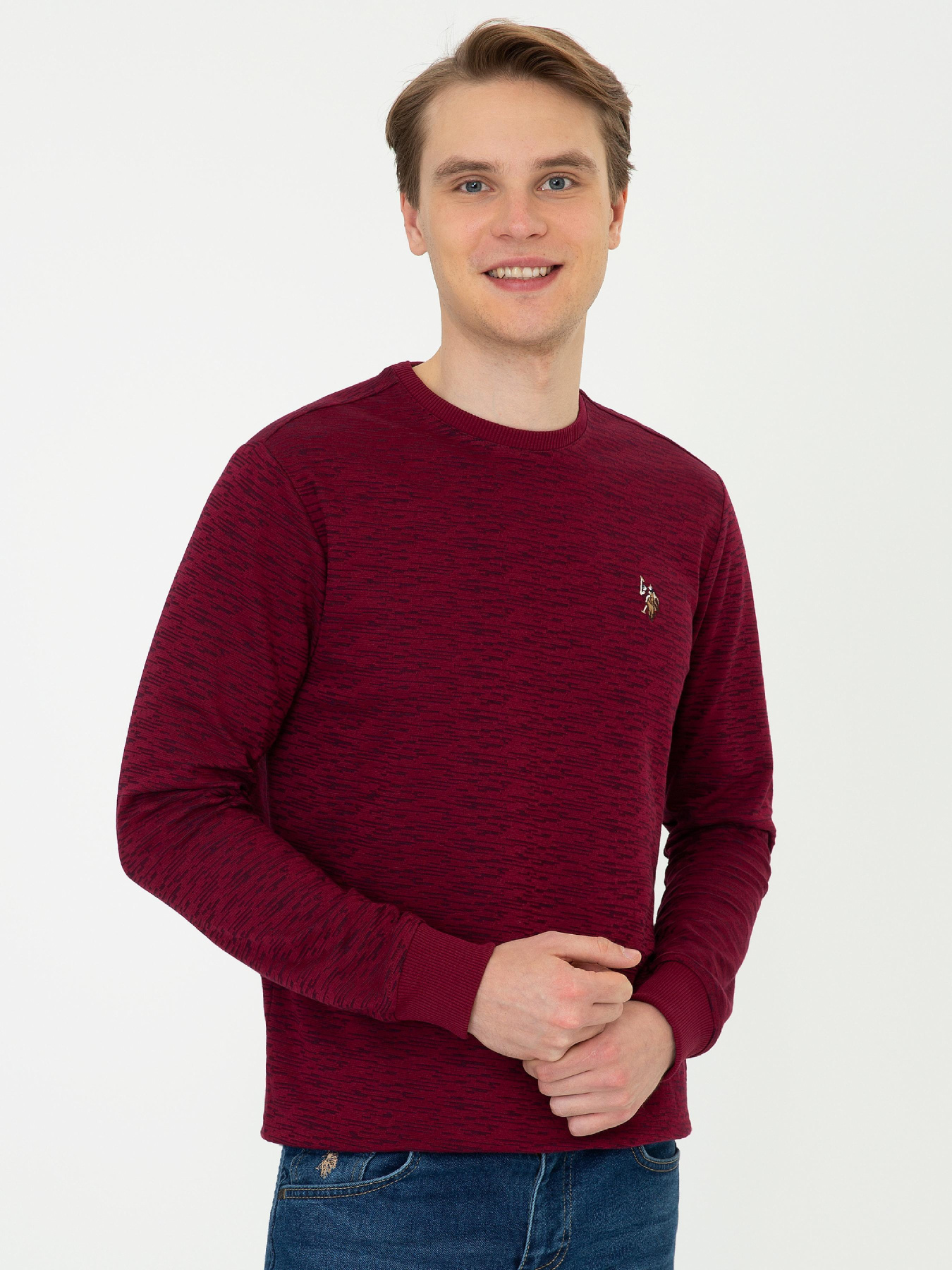 Джемпер US Polo модель G081GL082.000.1260124.VR014 Фото