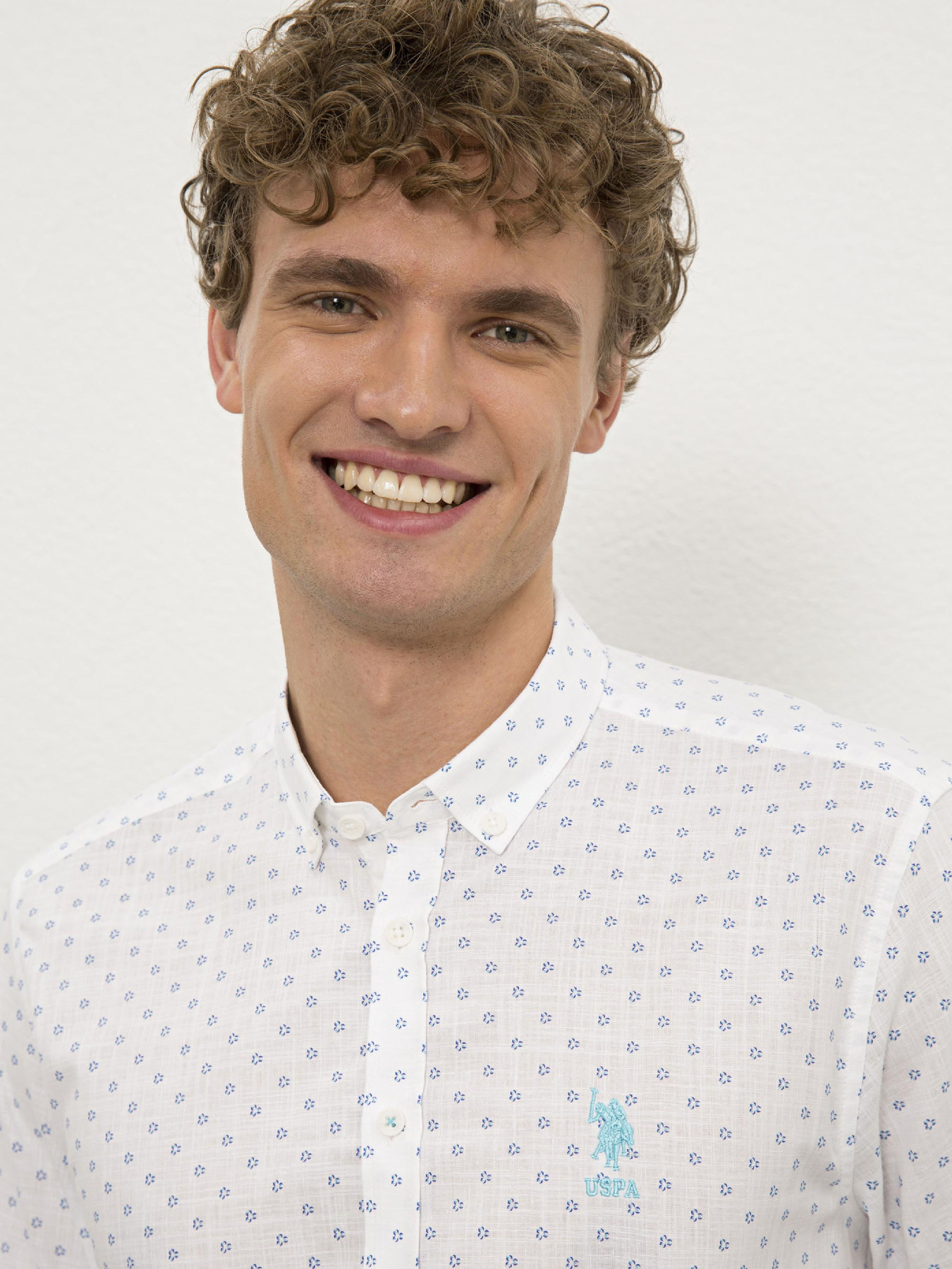 Рубашка US Polo модель G081SZ004.000.1011939.VR013 Фото