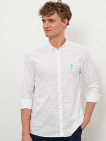 Рубашка повседневная US Polo модель G081SZ004.000.1011939.VR013 Рубашка повседневная US Polo модель G081SZ004.000.1011939.VR013 Фото