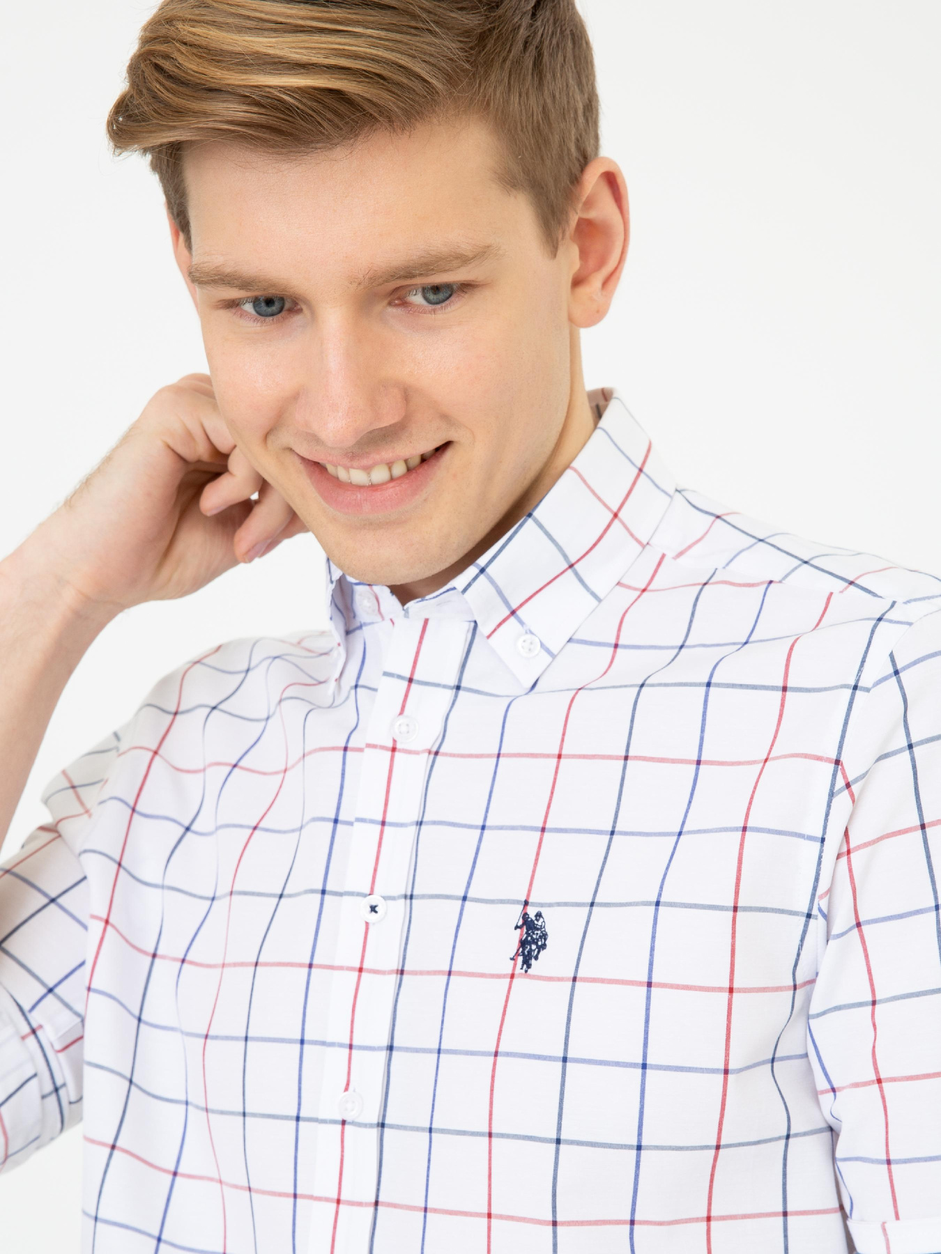 Рубашка повседневная US Polo модель G081SZ004.000.1378551.VR014 Фото