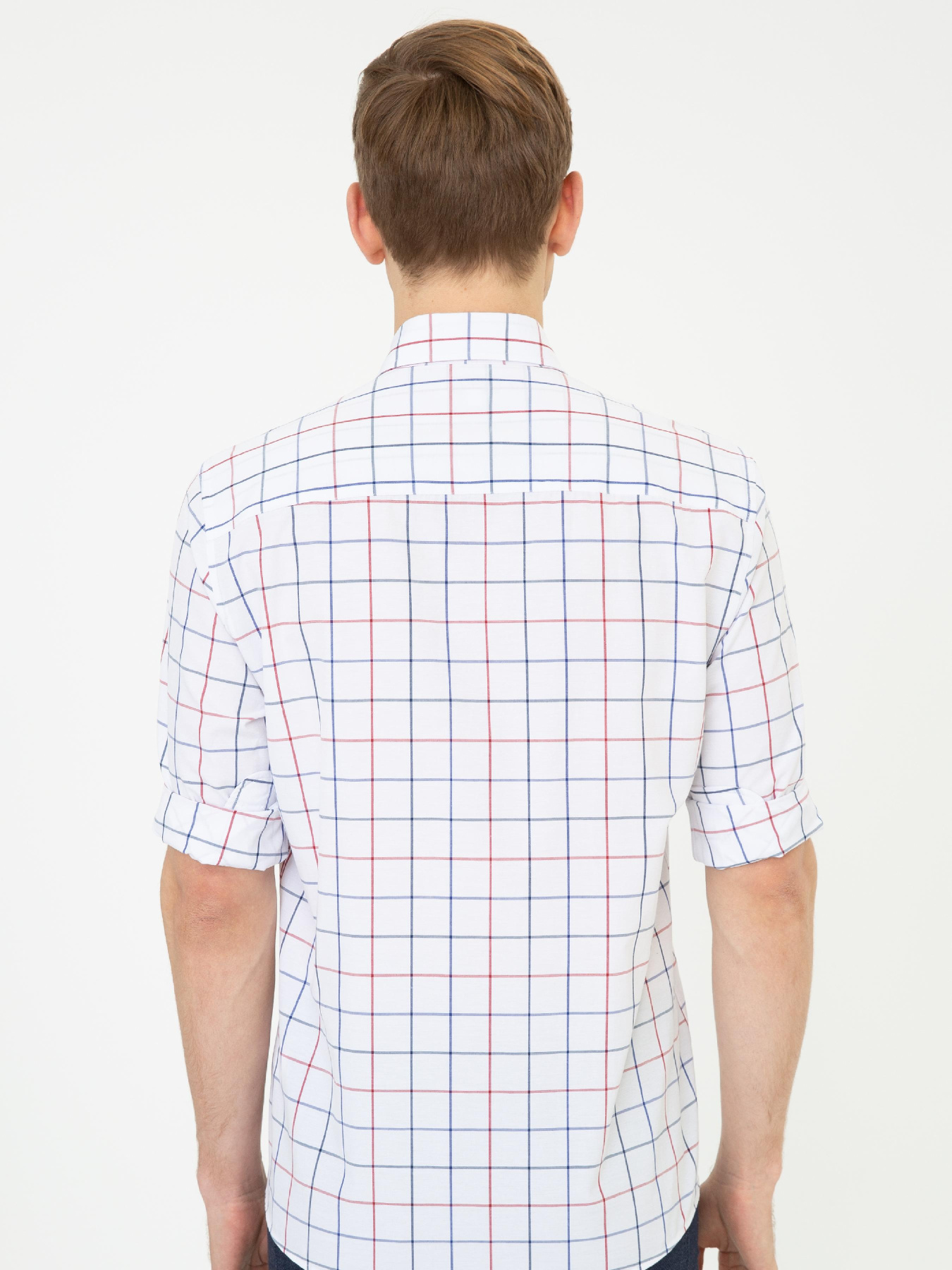 Рубашка повседневная US Polo модель G081SZ004.000.1378551.VR014 Фото