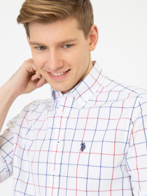 Рубашка повседневная US Polo модель G081SZ004.000.1378551.VR014 Фото