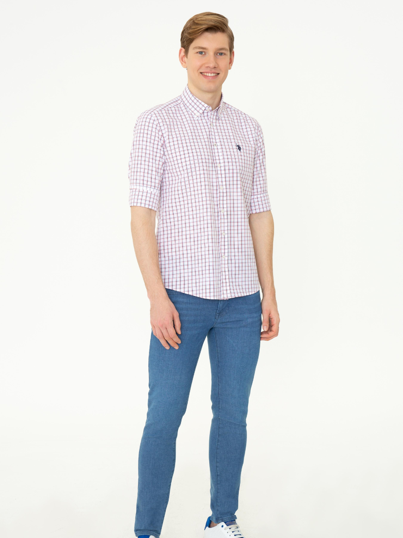 Рубашка US Polo модель G081SZ004.000.1378555.VR030 Фото