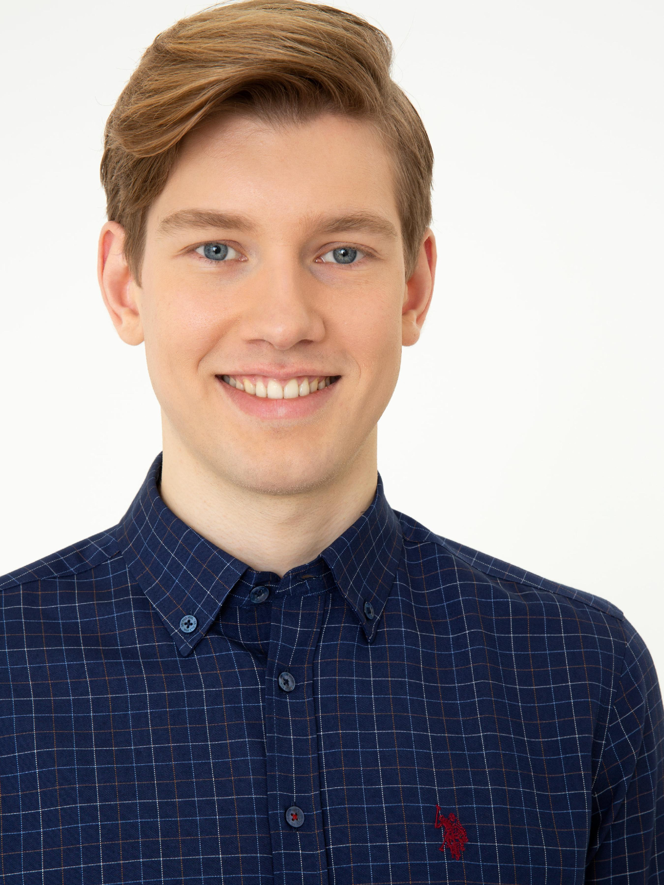 Рубашка повседневная US Polo модель G081SZ004.000.1378580.VR033 Фото