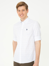 Рубашка повседневная US Polo модель G081SZ004.000.1378580.VR013 Фото