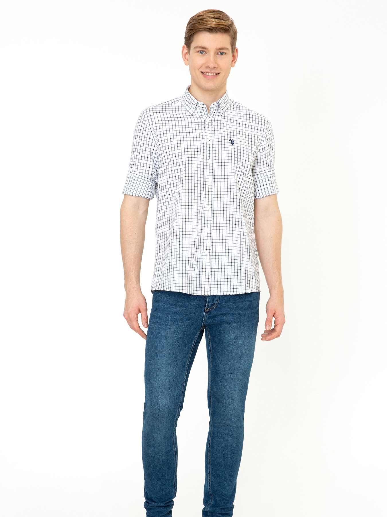 Рубашка US Polo модель G081SZ004.000.1378589.VR013 Фото