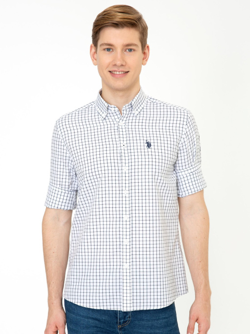 Рубашка повседневная US Polo модель G081SZ004.000.1378589.VR013 Фото