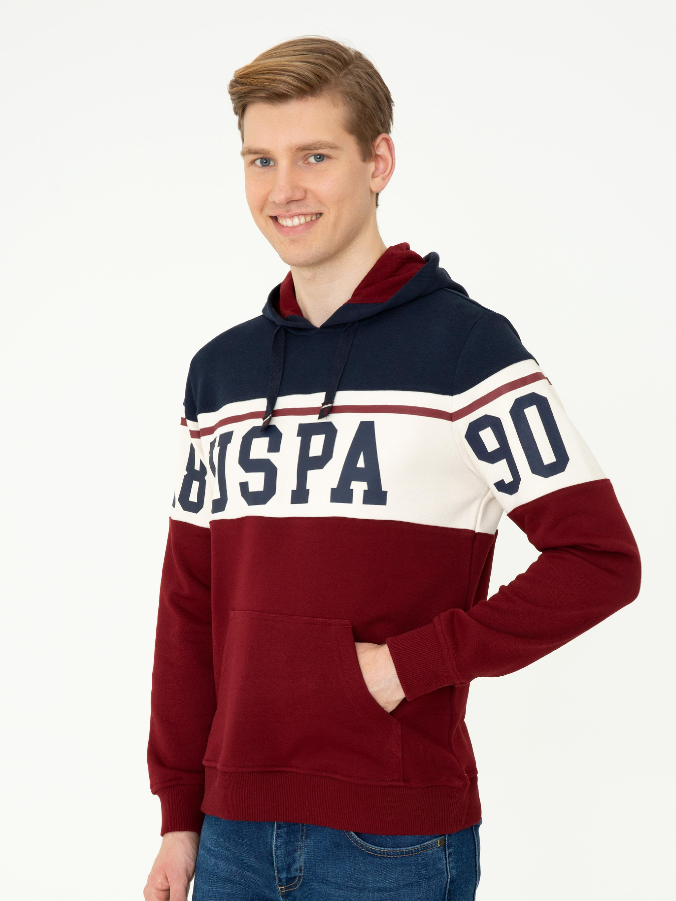 Худі US Polo модель G081SZ082.000.1258673.VR033 Фото