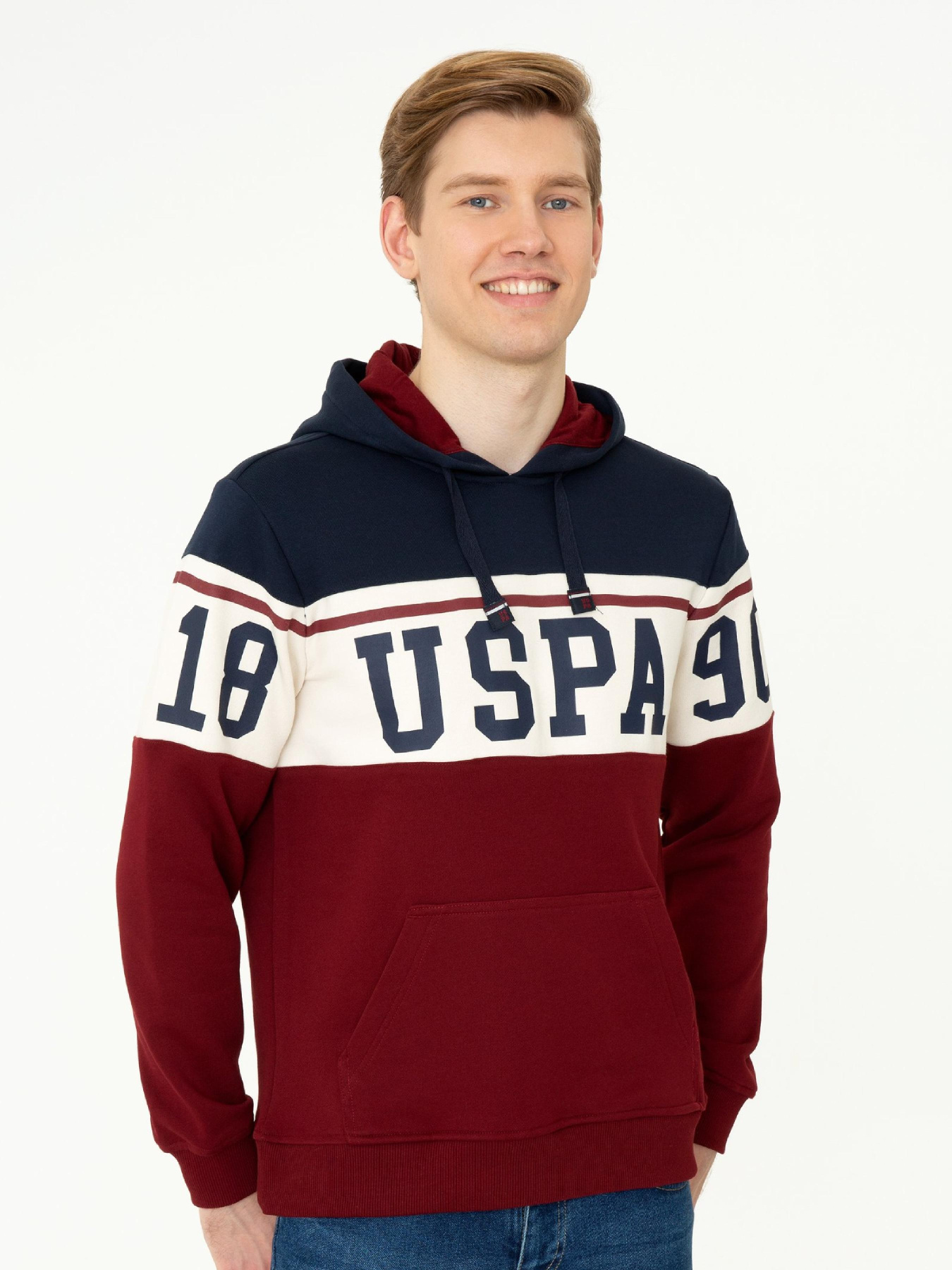 Худі US Polo модель G081SZ082.000.1258673.VR033 Фото