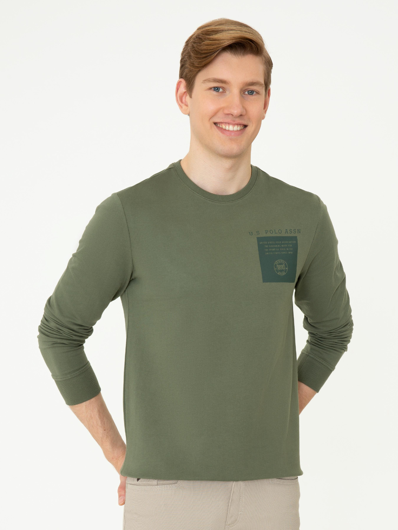 Світшот US Polo модель G081SZ082.000.1361026.VR027 Фото