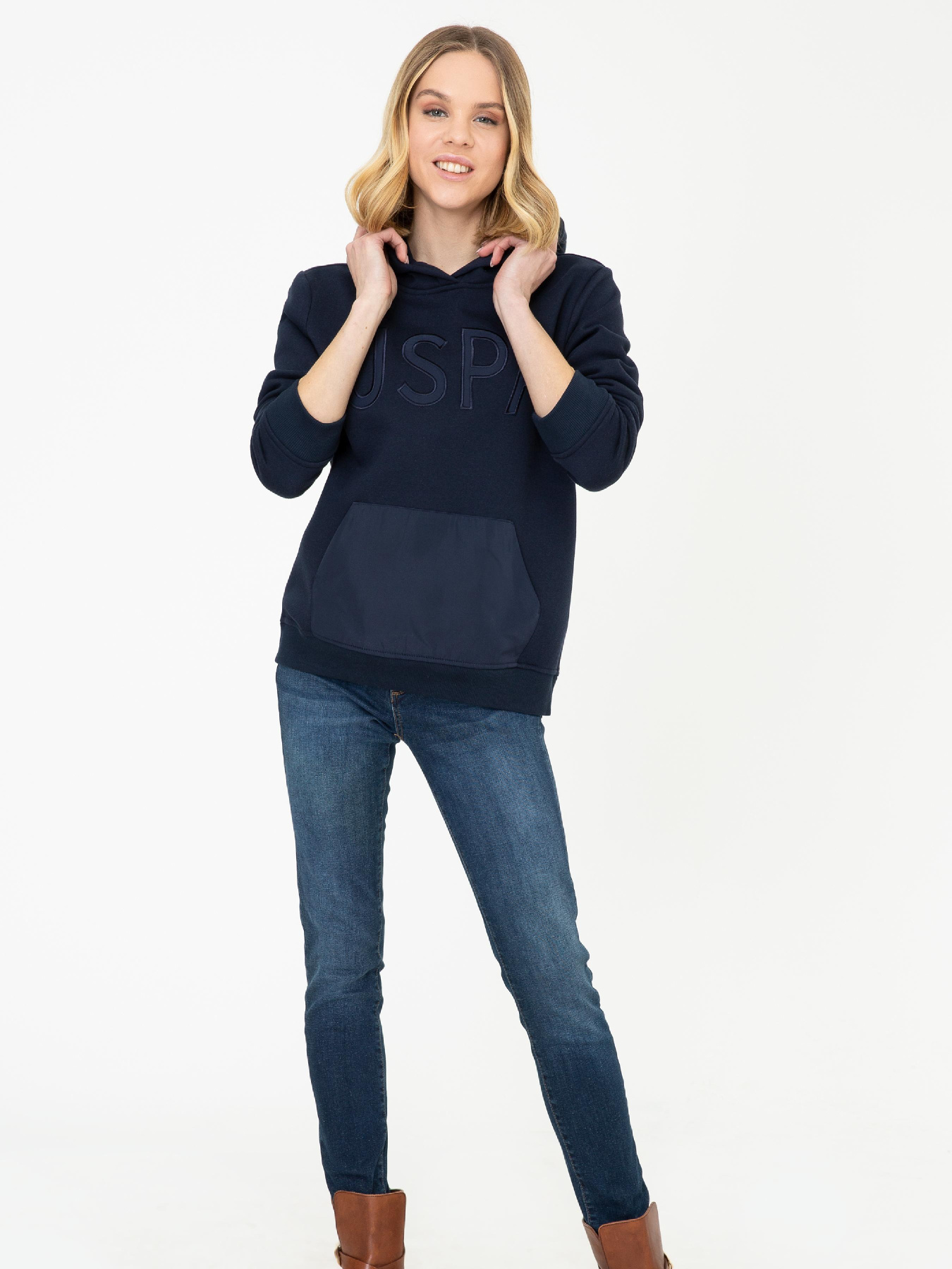 Худи US Polo модель G082SZ082.000.1255397.VR033 Фото