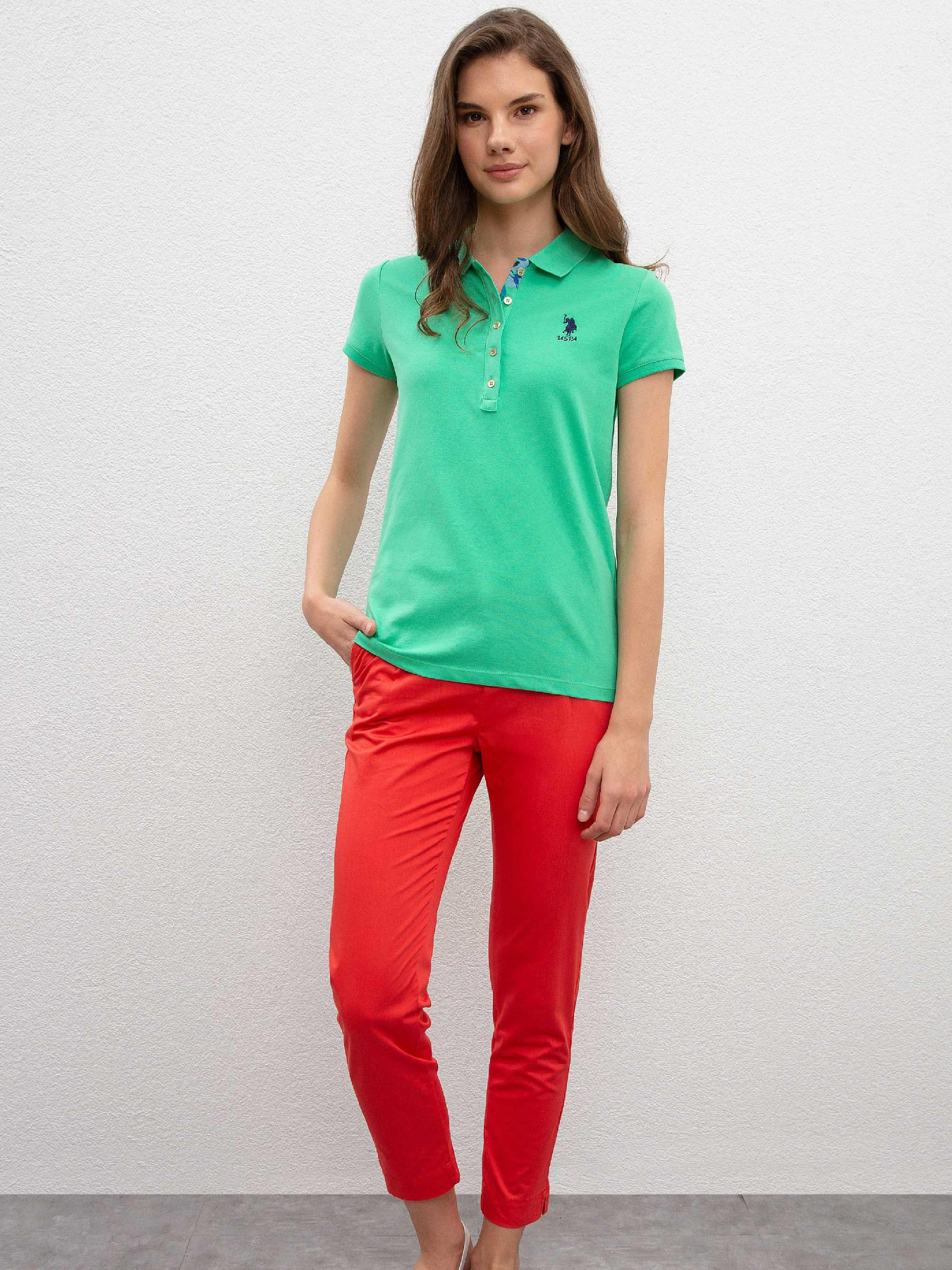 Поло US Polo модель G082SZ011.000.734021.VR054 Фото