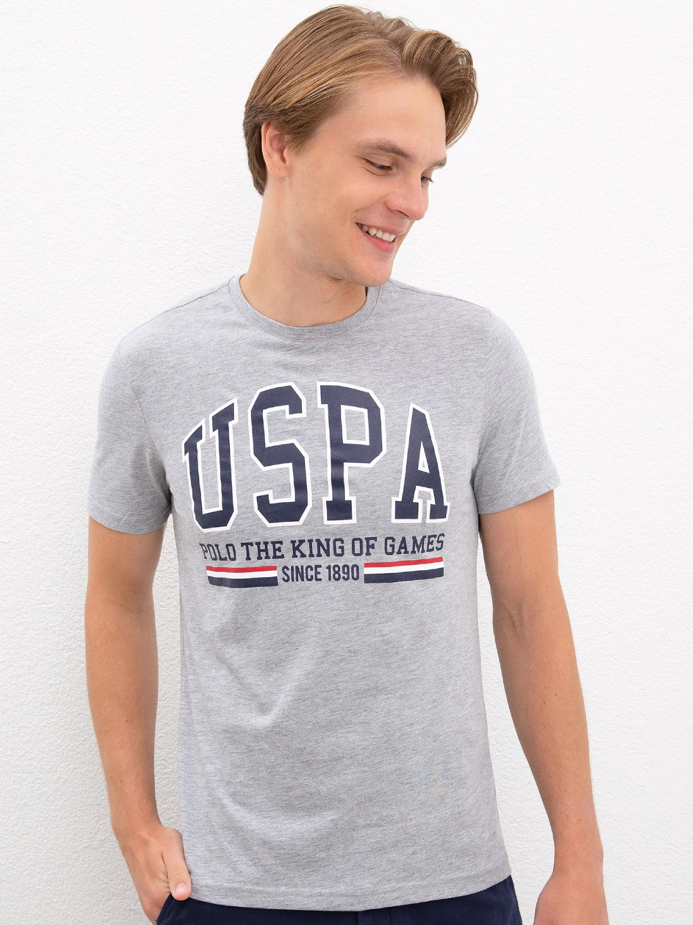 Футболка US Polo модель G081GL011.000.970889.VR086 Фото