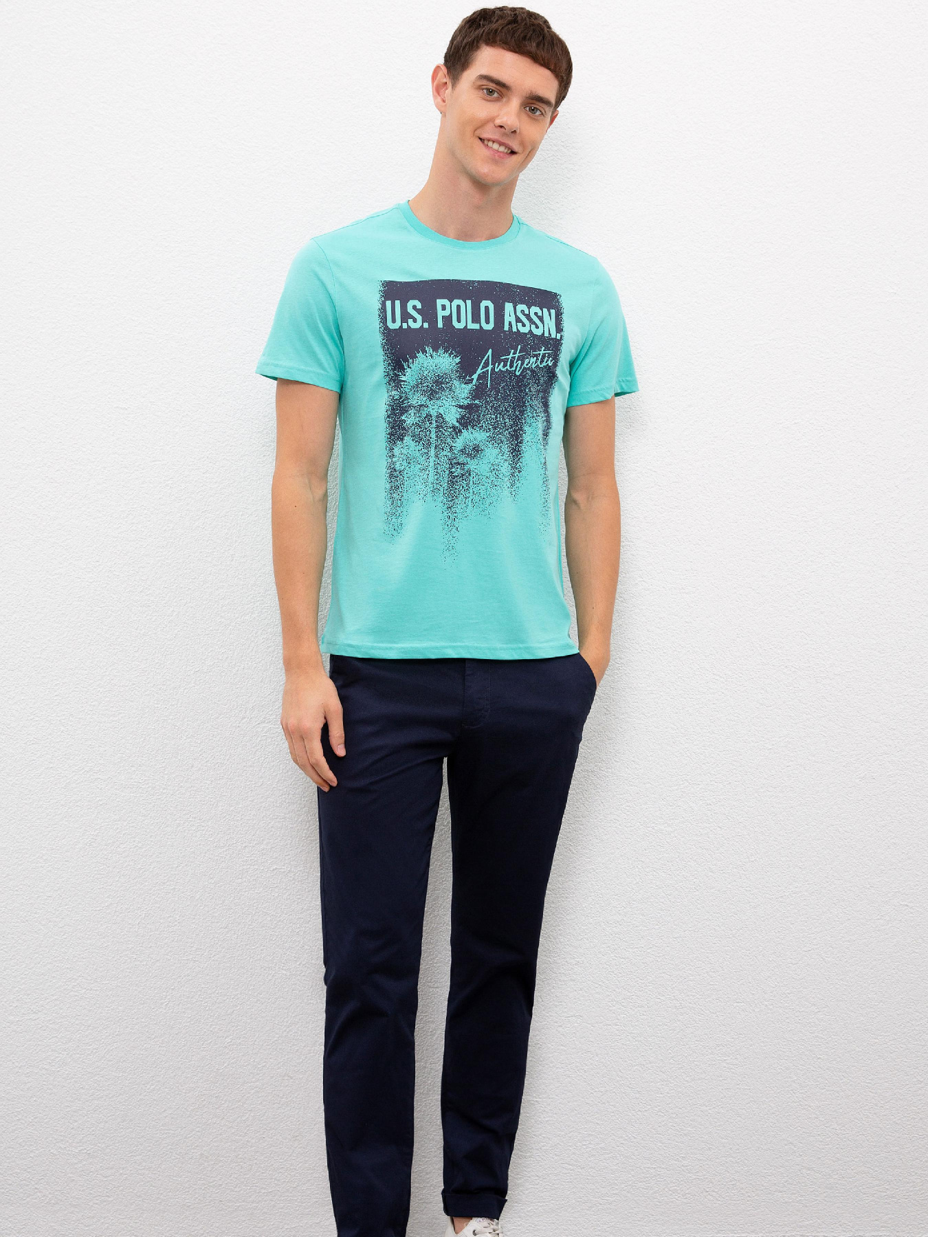 Футболка US Polo модель G081GL011.000.971832.VR090 Фото