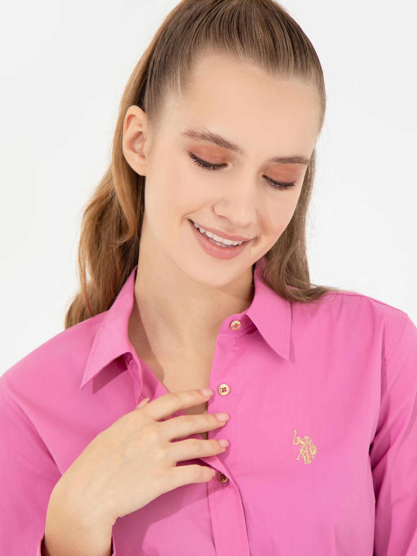 Рубашка US Polo модель G082SZ004.000.1450230.VR041 Фото