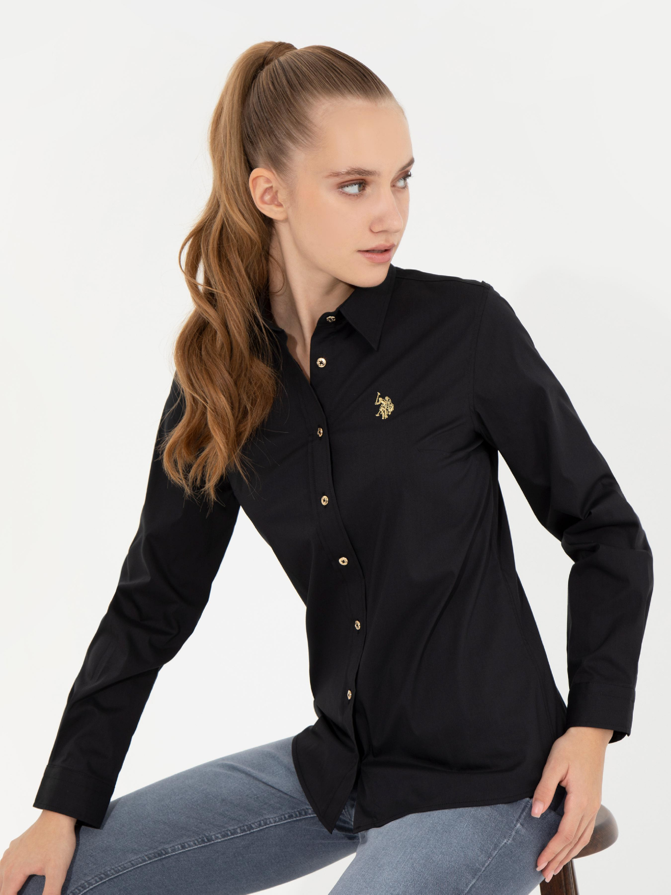 Рубашка US Polo модель G082SZ004.000.1450230.VR046 Фото