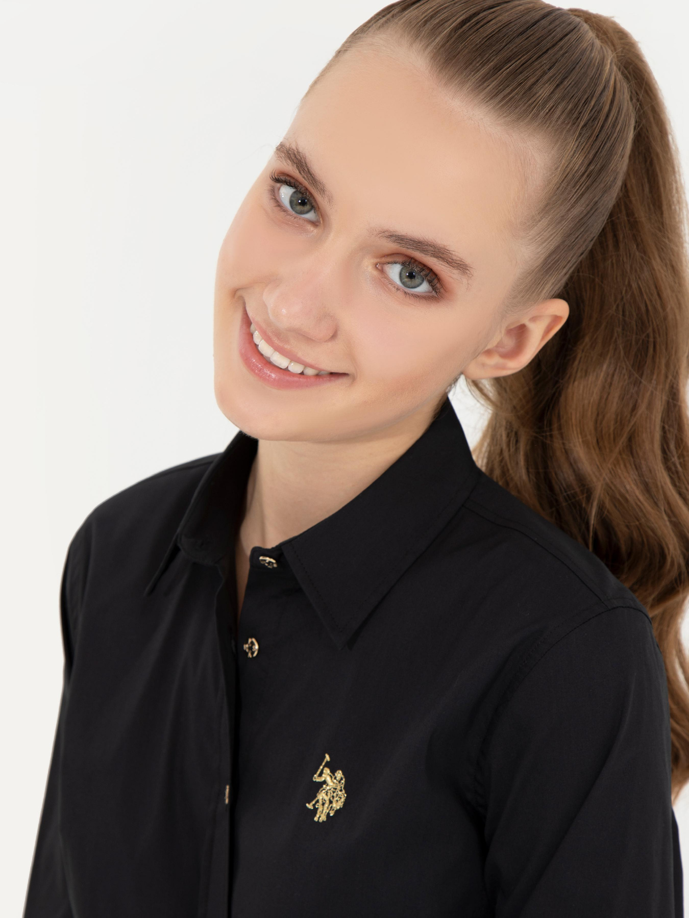 Рубашка повседневная US Polo модель G082SZ004.000.1450230.VR046 Фото