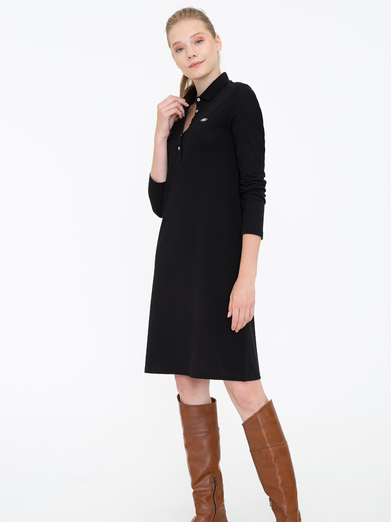 Платье мини US Polo модель G082SZ075.000.1255393.VR046 Фото