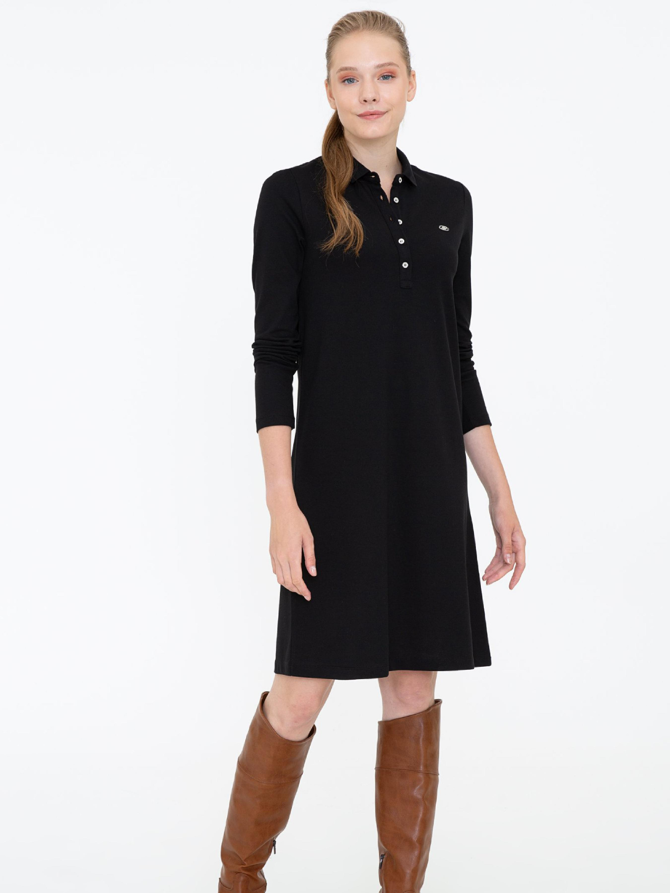 Платье мини US Polo модель G082SZ075.000.1255393.VR046 Фото