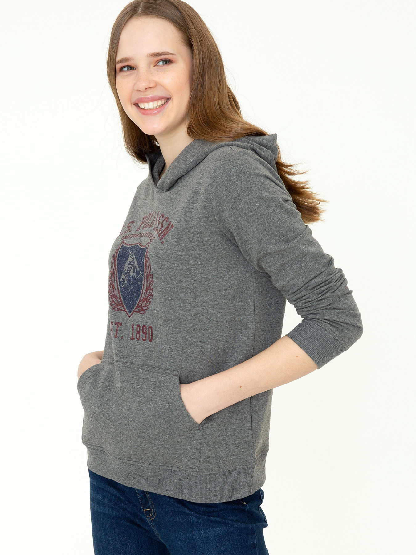 Худі US Polo модель G082GL082.000.1255436.VR081 Фото