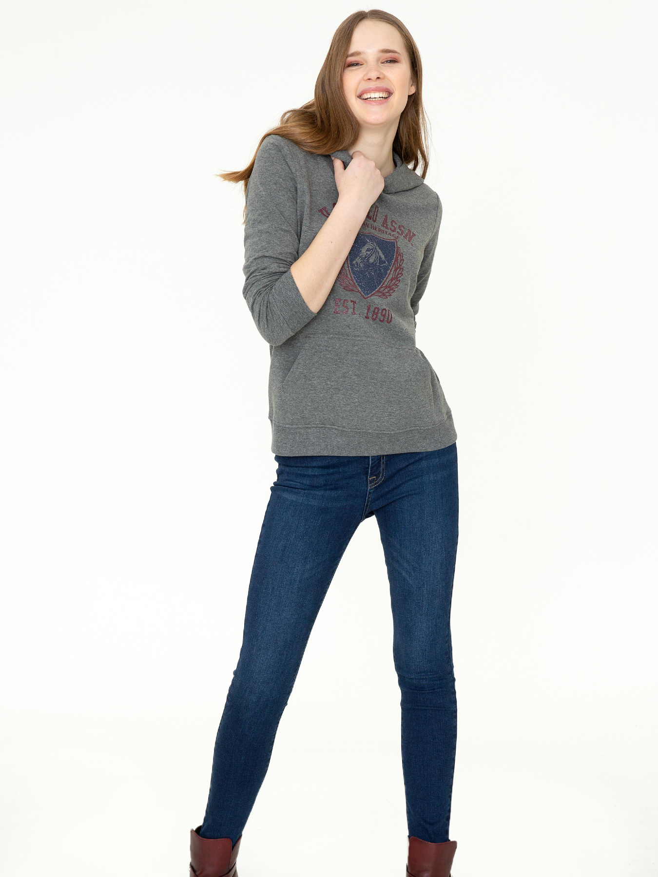 Худі US Polo модель G082GL082.000.1255436.VR081 Фото