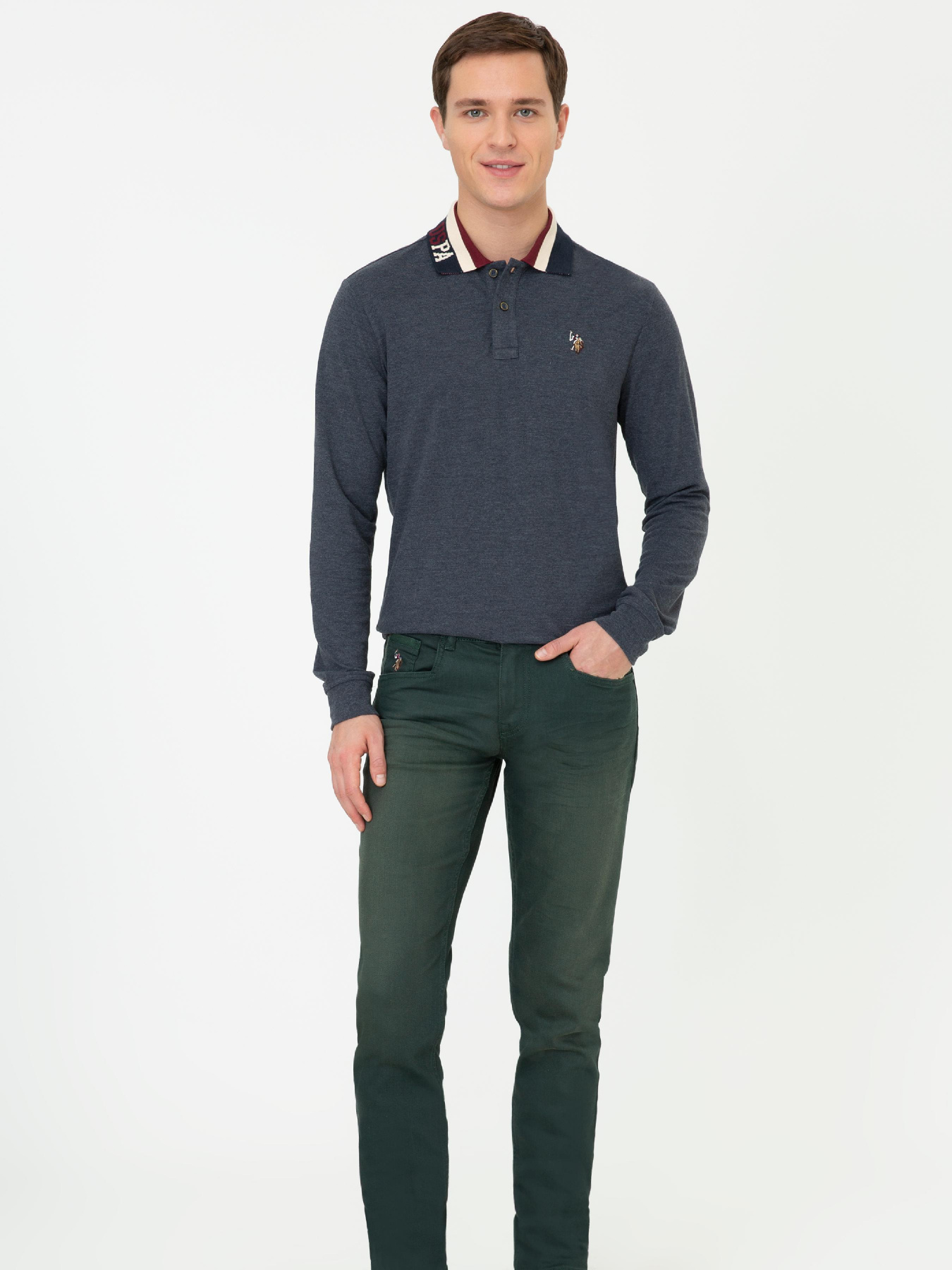 Поло US Polo модель G081SZ082.000.1272409.VR033 Фото