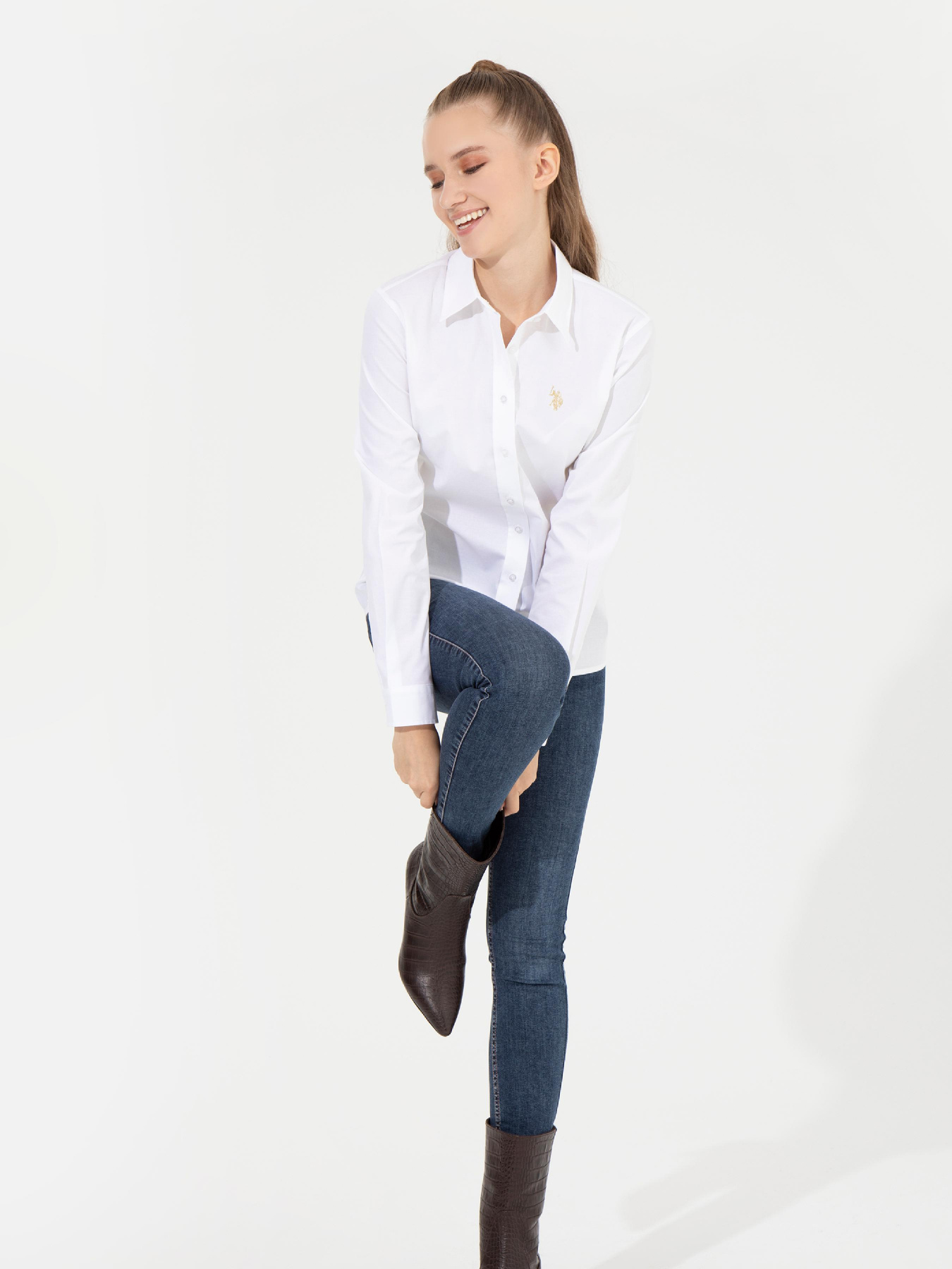 Рубашка US Polo модель G082GL004.000.1450207.VR013 Фото