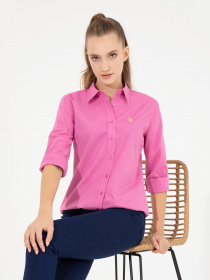 Рубашка повседневная US Polo модель G082GL004.000.1450207.VR041 Фото