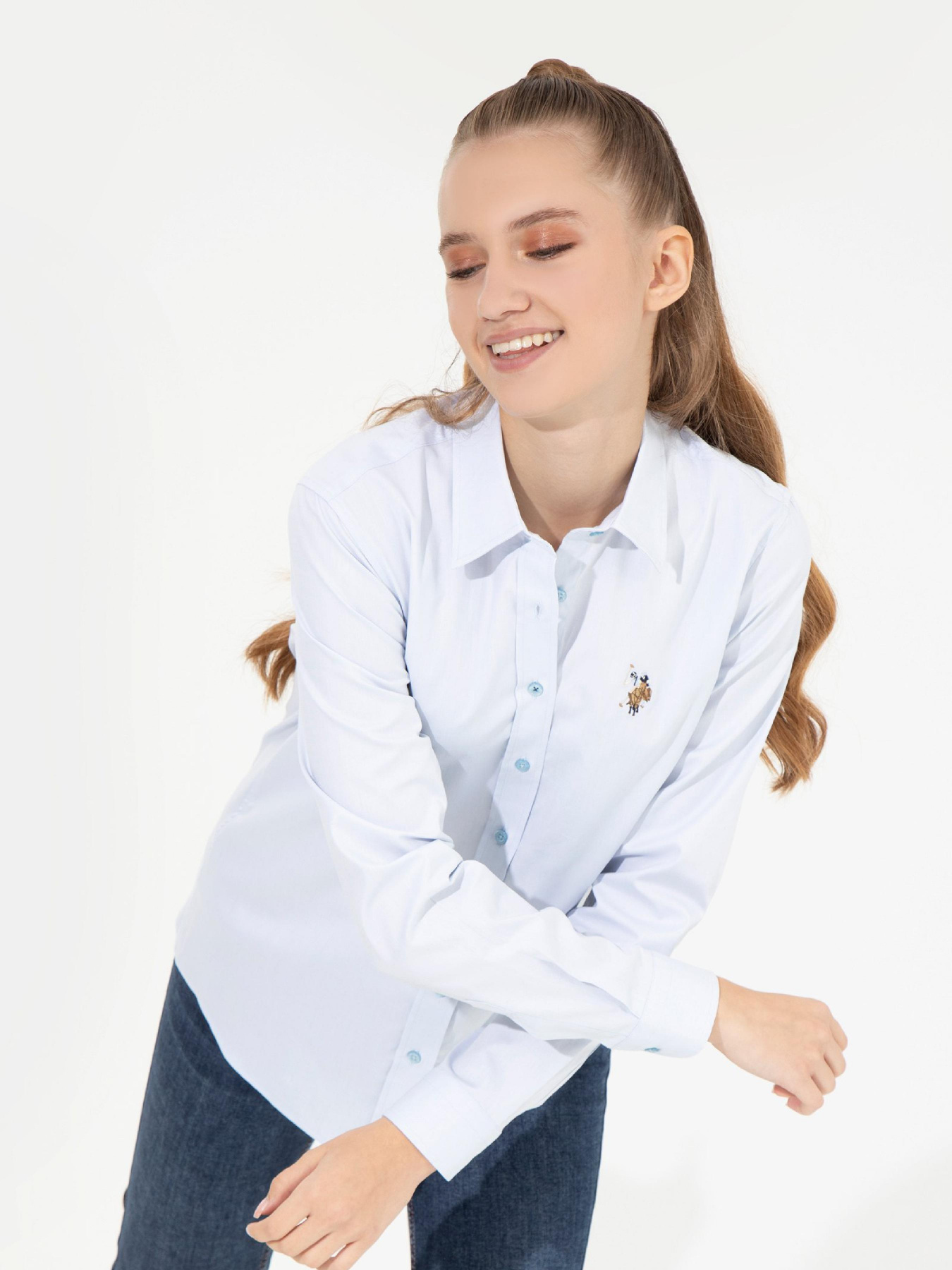 Сорочка повсякденна US Polo модель G082SZ004.000.1450213.VR003 Фото