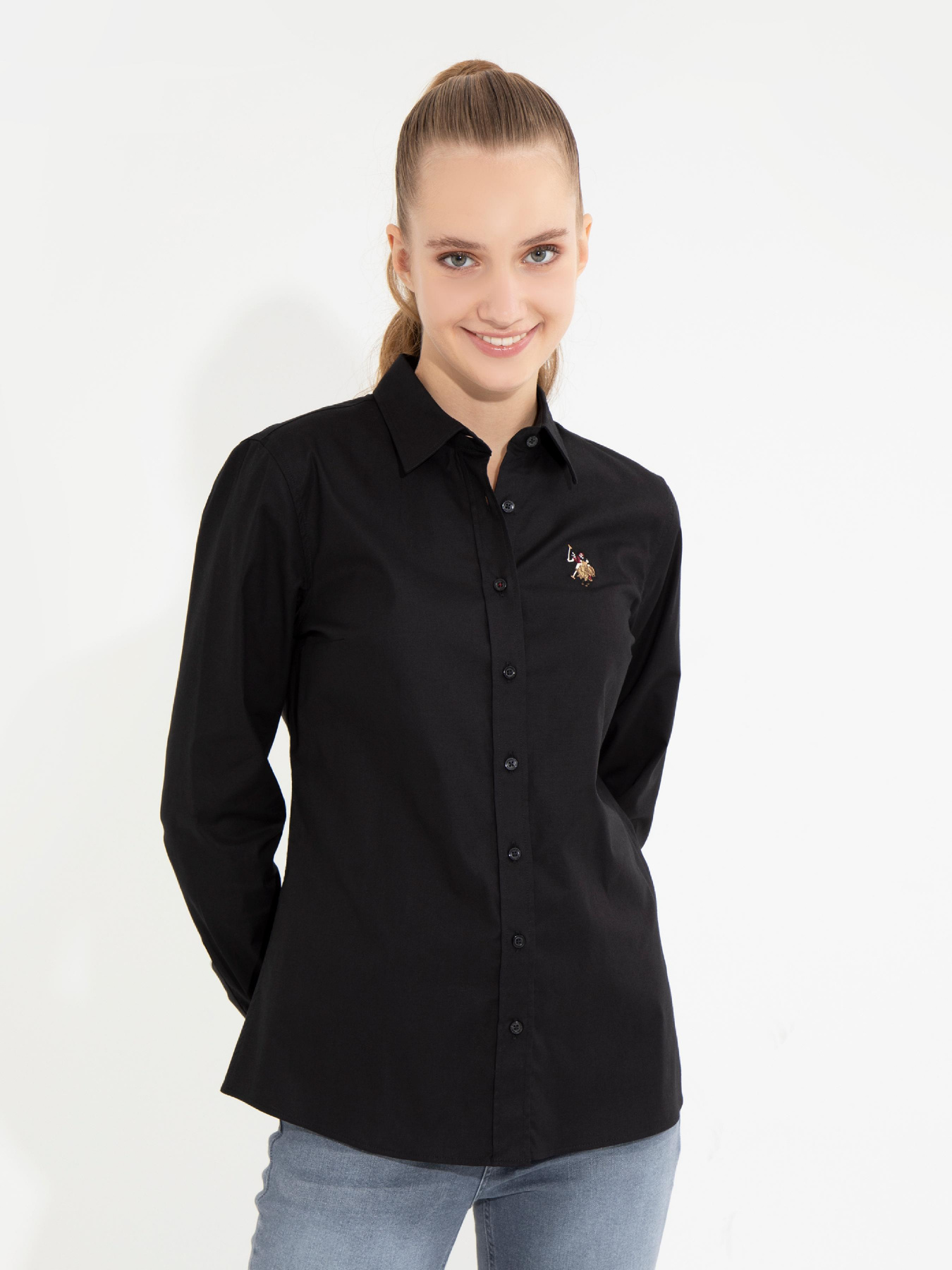 Рубашка повседневная US Polo модель G082SZ004.000.1450213.VR046 Фото