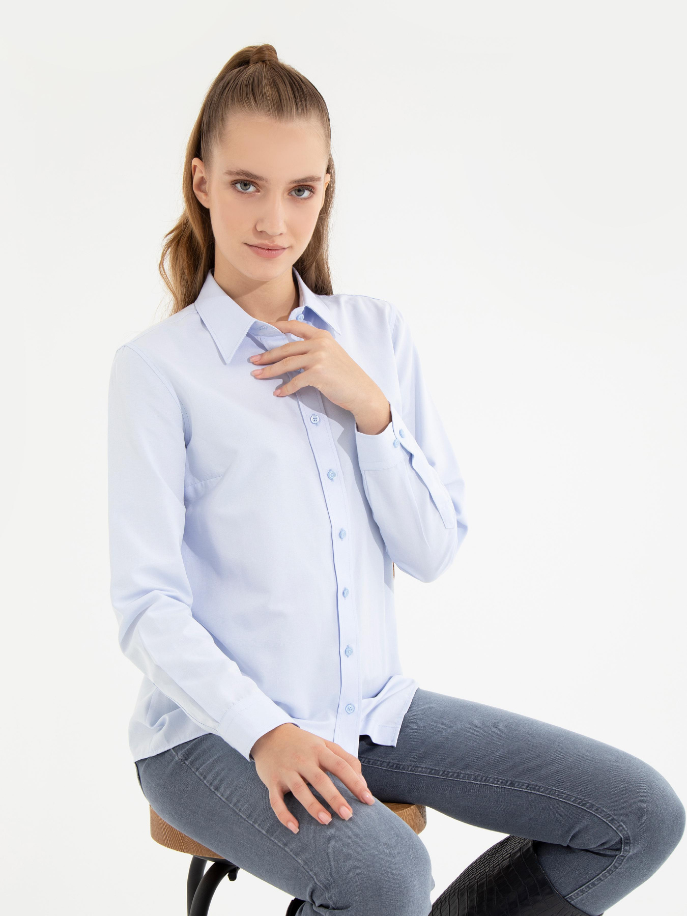 Рубашка US Polo модель G082GL004.000.1450236.VR003 Фото