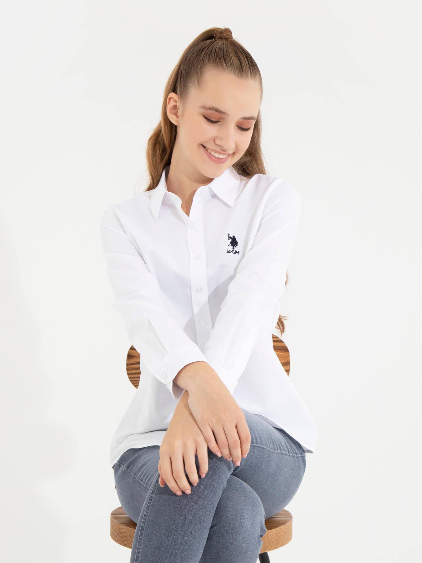 Рубашка US Polo модель G082GL004.000.1450236.VR013 Фото