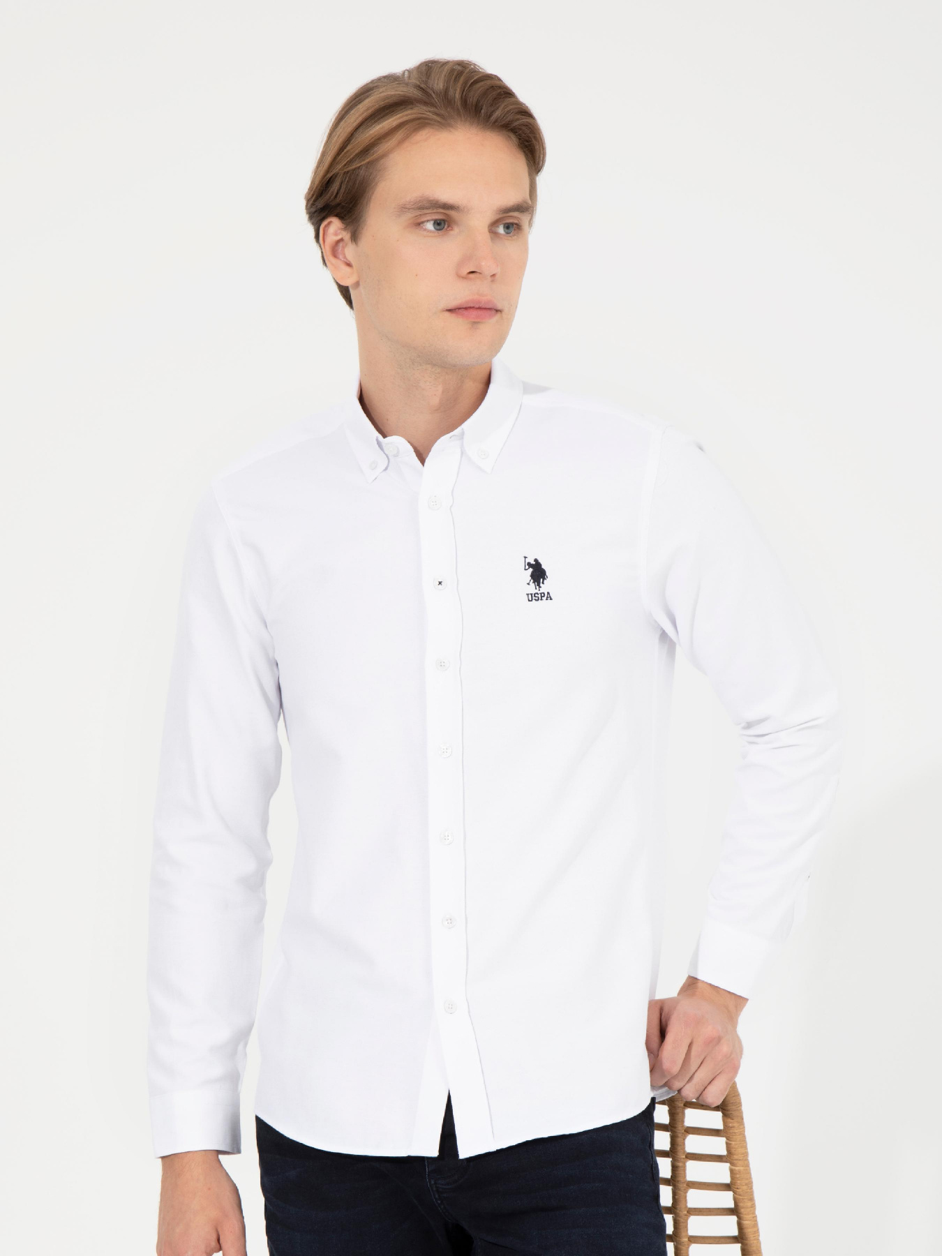 Рубашка US Polo модель G081GL004.000.1450337.VR013 Фото