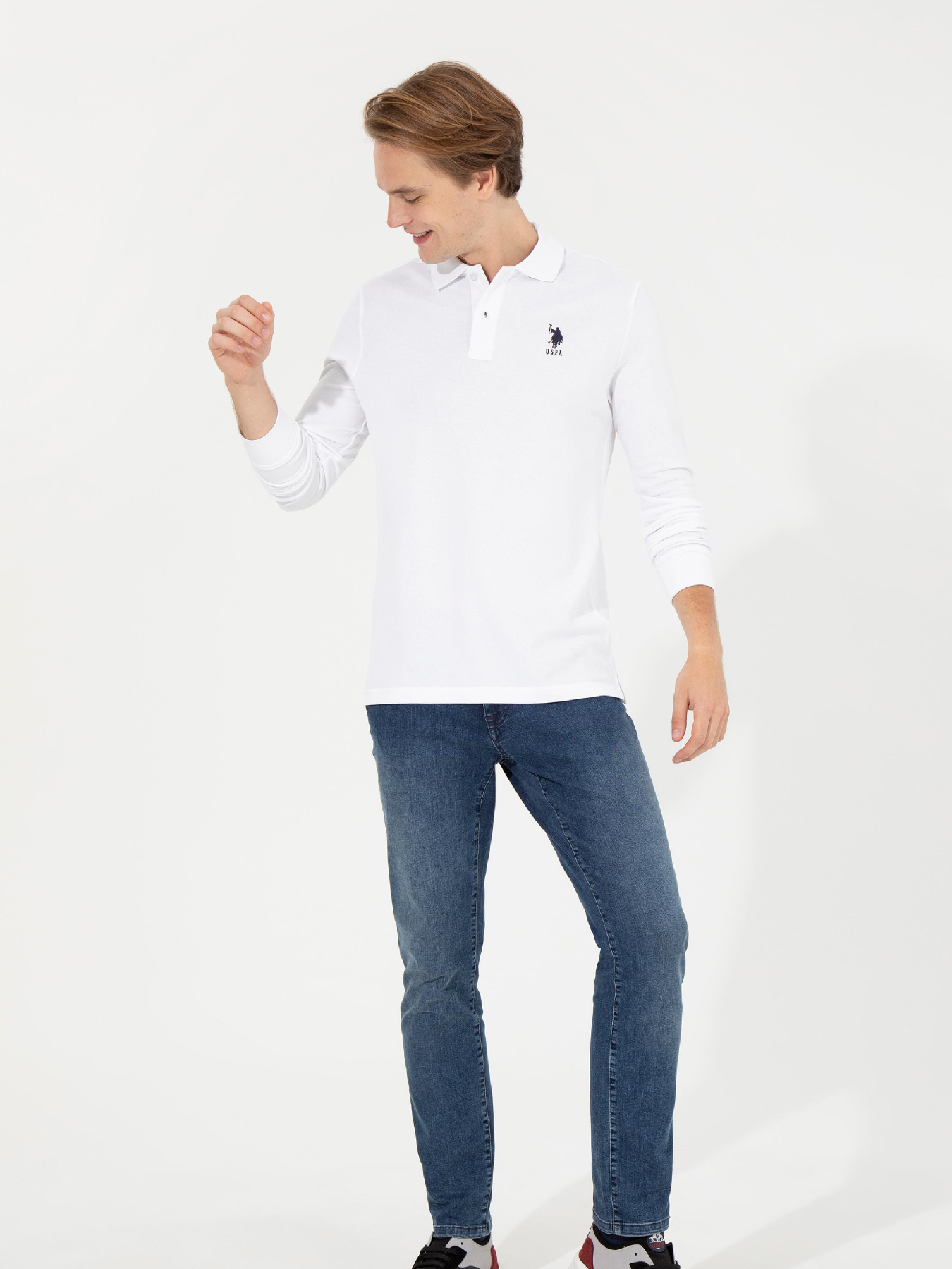 Поло US Polo модель G081SZ082.000.1454322.VR013 Фото