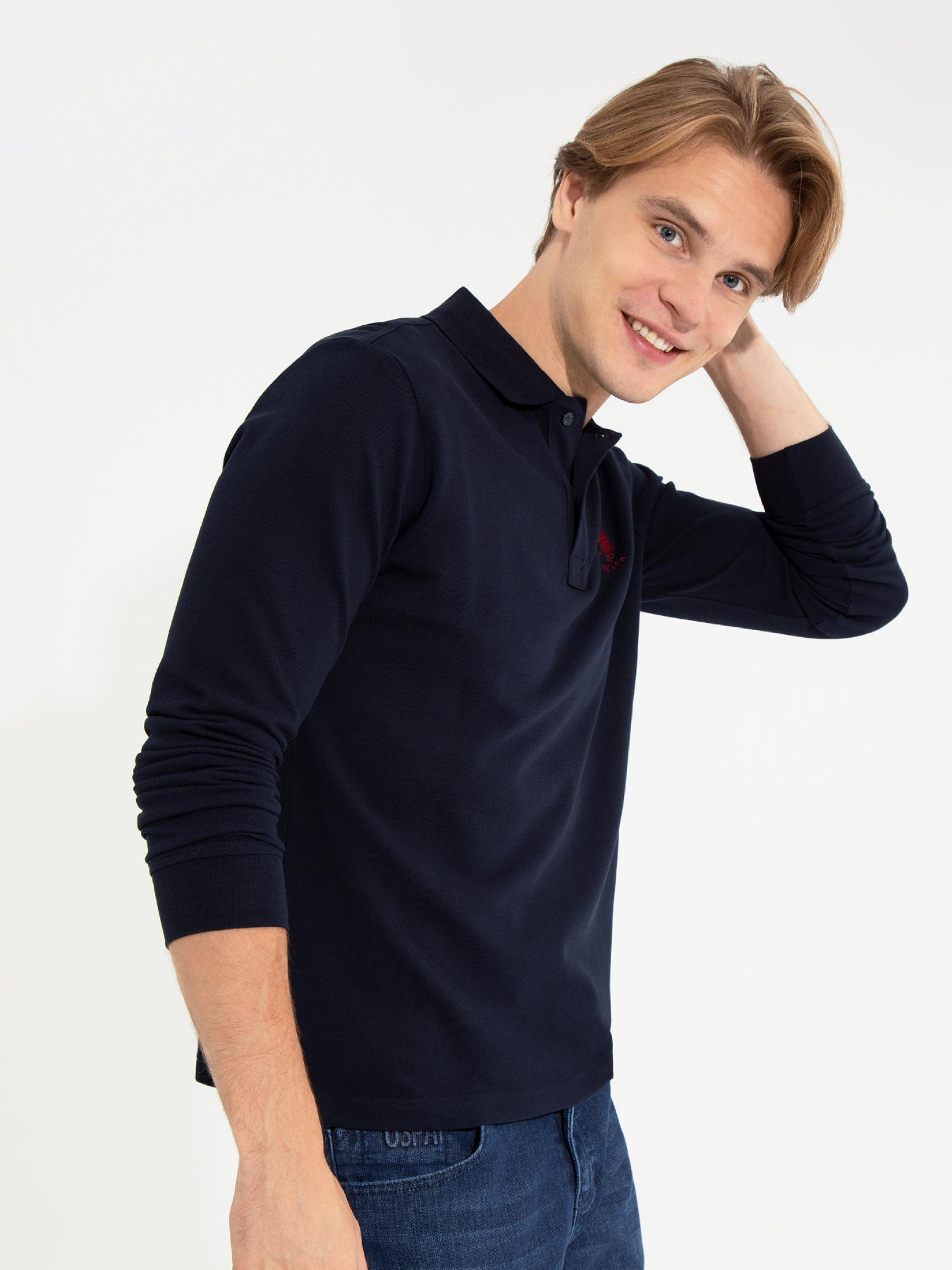 Поло US Polo модель G081SZ082.000.1454322.VR033 Фото