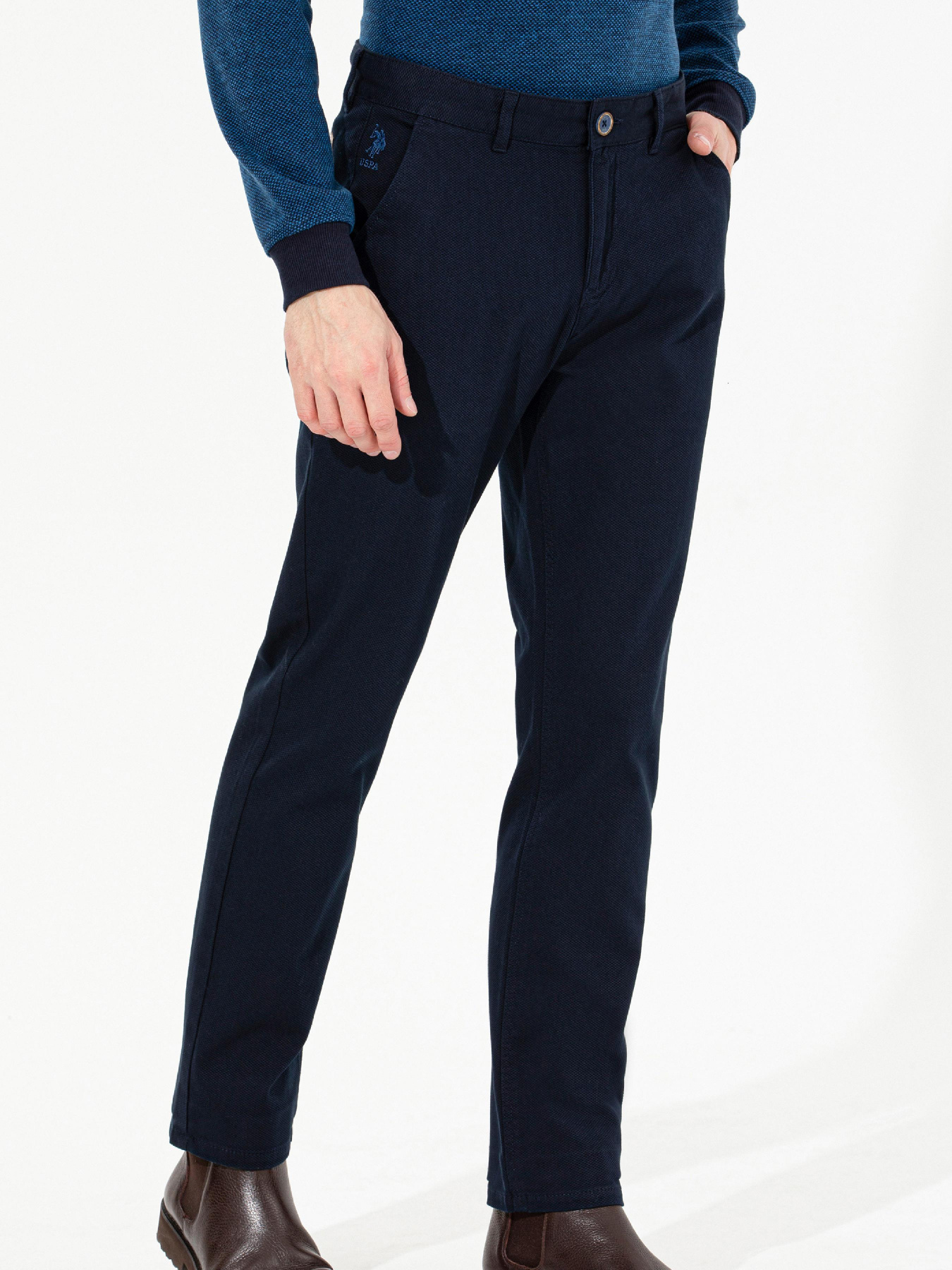 Повсякденні штани US Polo модель G081GL078.000.1456156.VR033 Фото