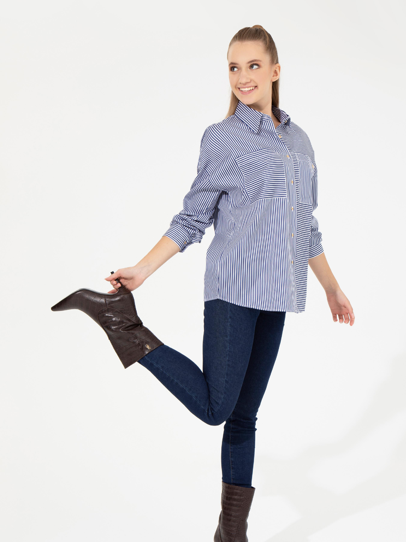 Рубашка US Polo модель G082SZ004.000.1458060.VR033 Фото