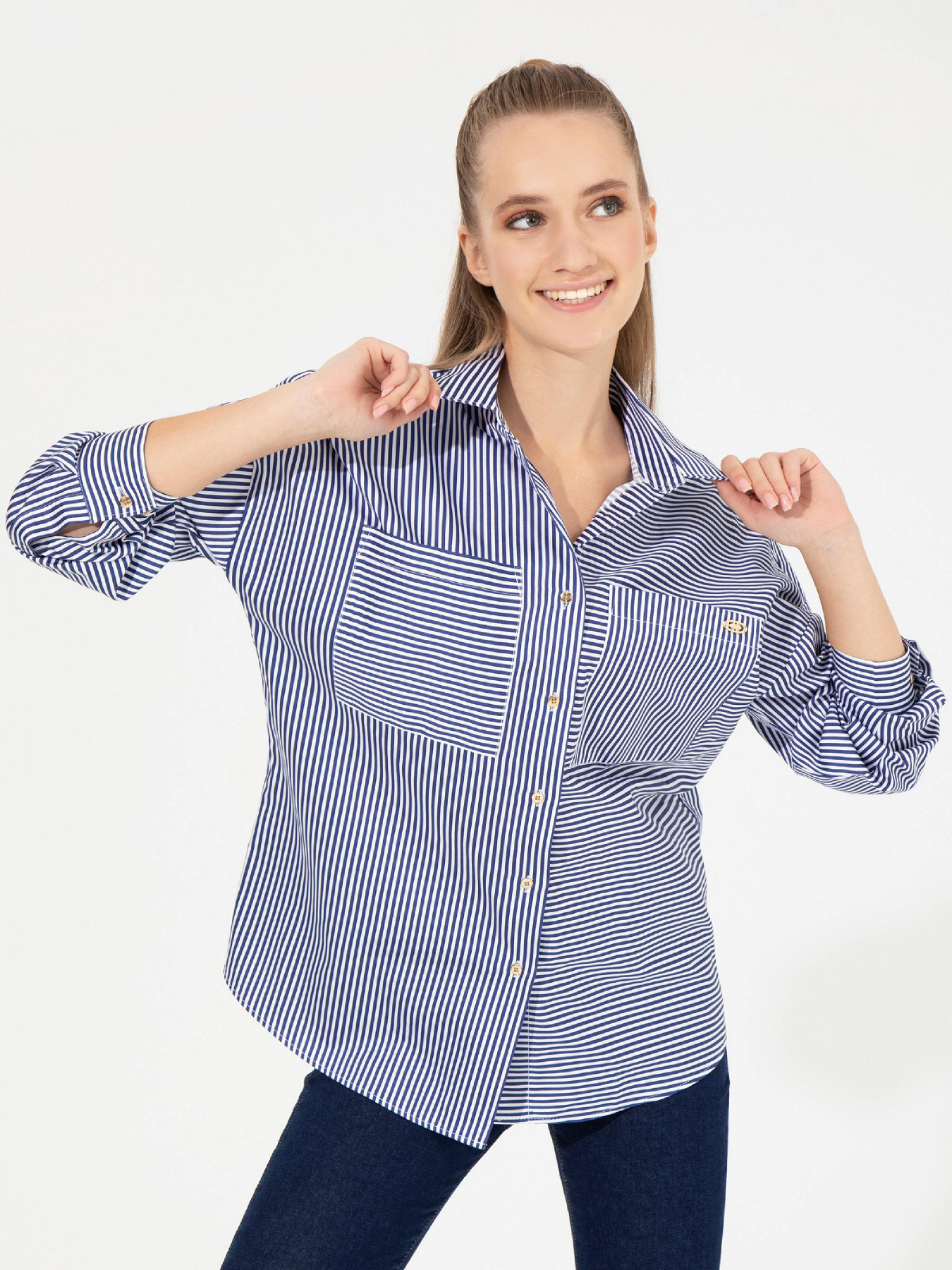 Рубашка US Polo модель G082SZ004.000.1458060.VR033 Фото