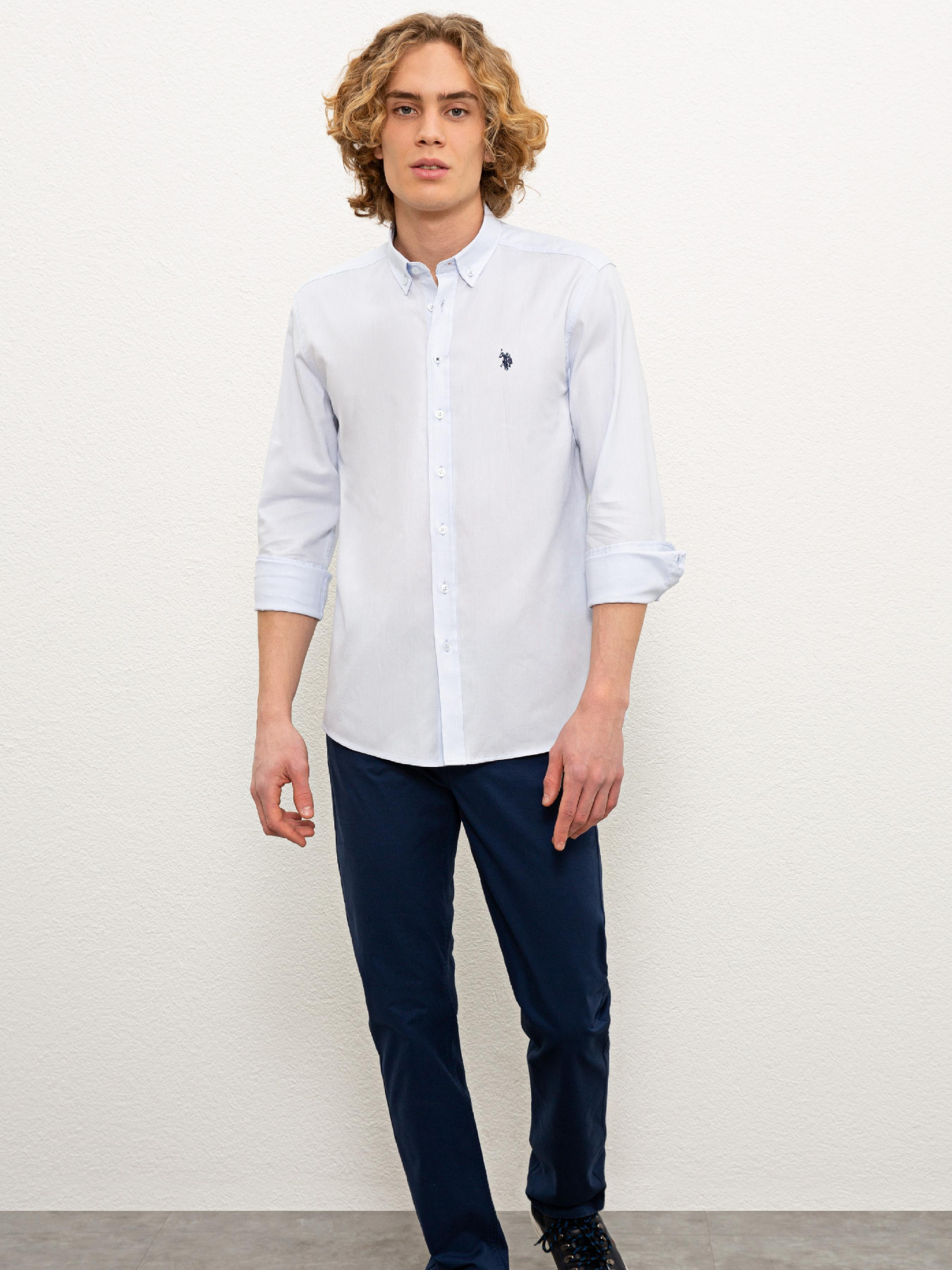 Рубашка US Polo модель G081SZ004.000.1085959.VR003 Фото