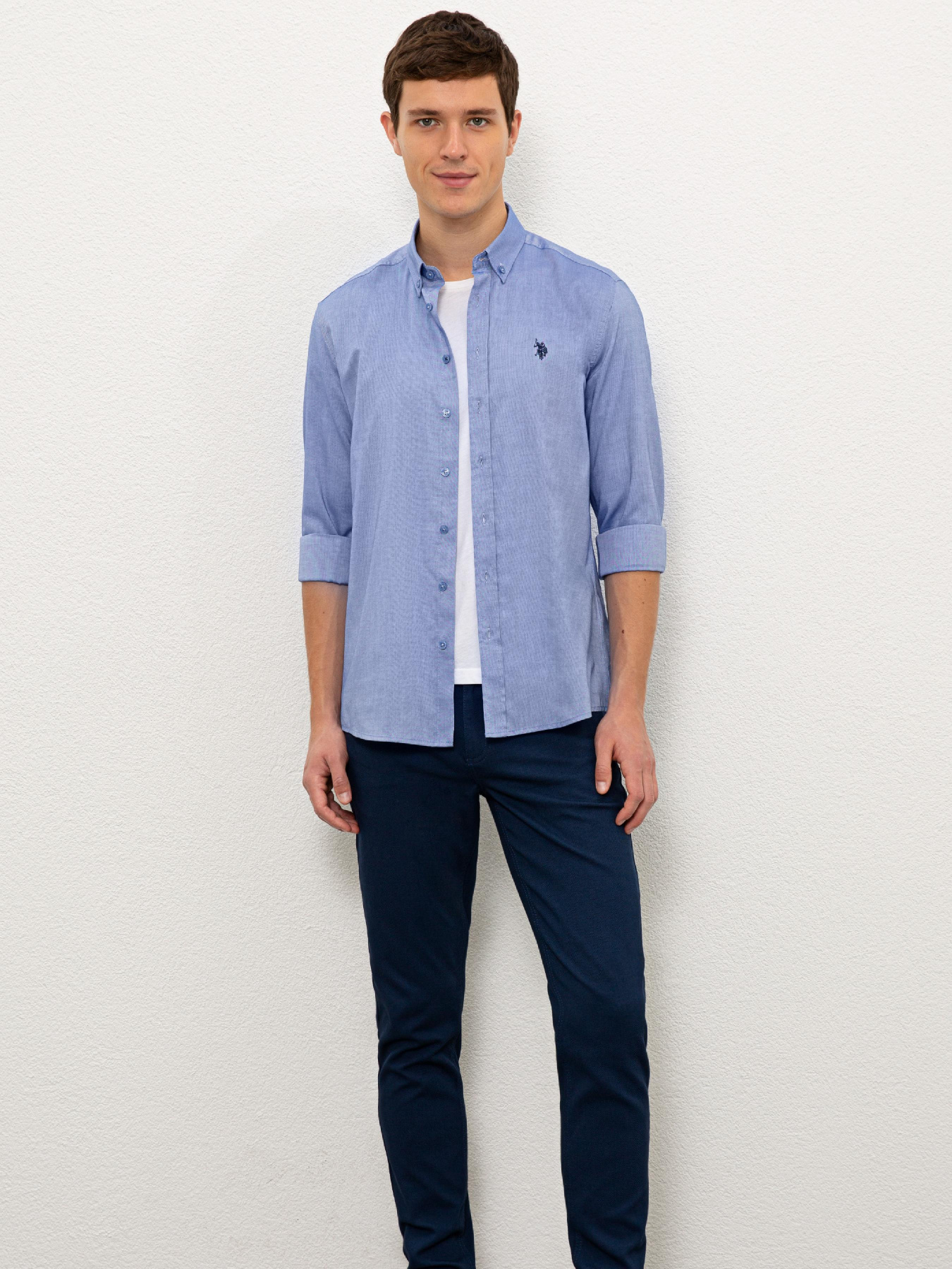 Рубашка US Polo модель G081SZ004.000.1085959.VR032 Фото