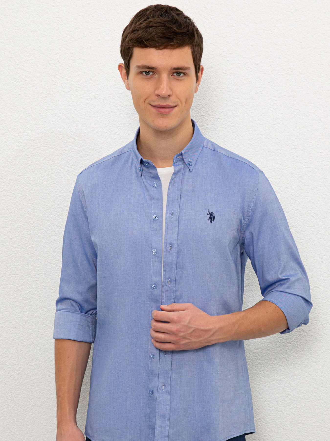 Рубашка US Polo модель G081SZ004.000.1085959.VR032 Фото