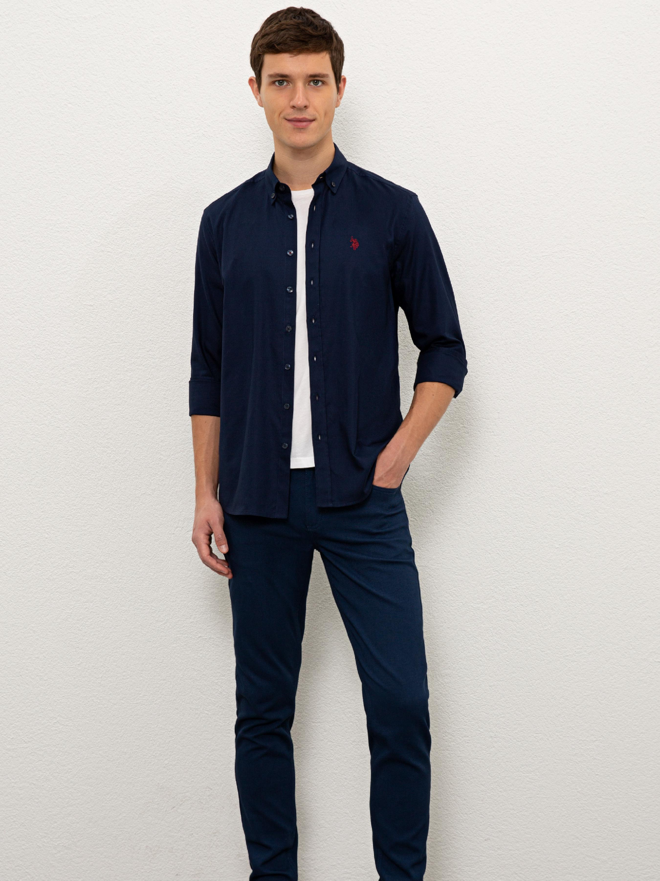 Рубашка US Polo модель G081SZ004.000.1085959.VR033 Фото