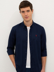 Рубашка повседневная US Polo модель G081SZ004.000.1085959.VR033 Фото