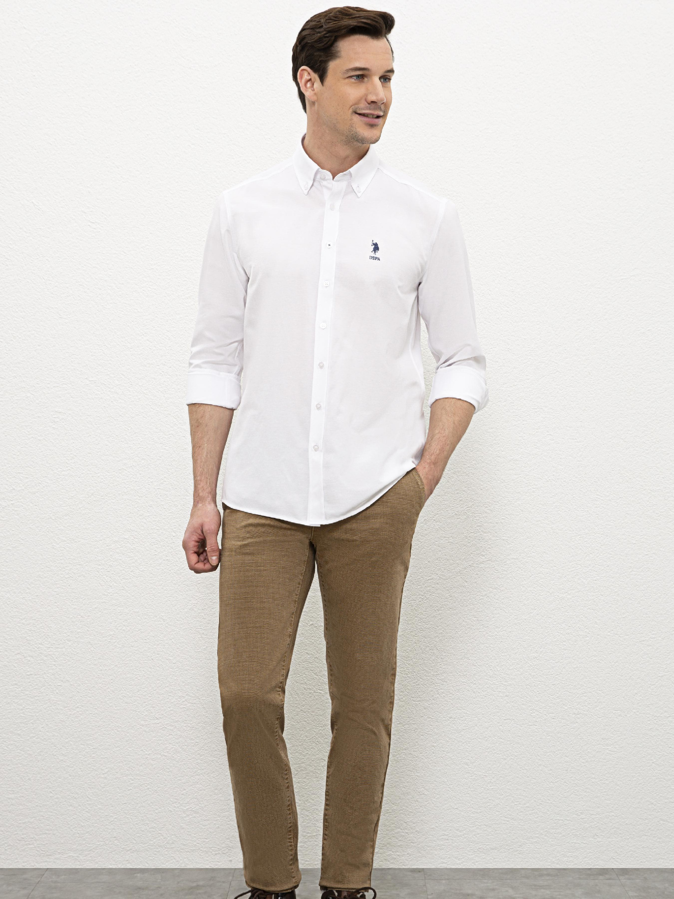 Рубашка US Polo модель G081GL004.000.1222093.VR013 Фото